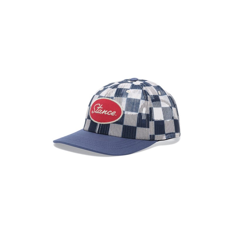 STANDARD ADJUSTABLE MESH CAP | A305A24STM | CHECKER | OS