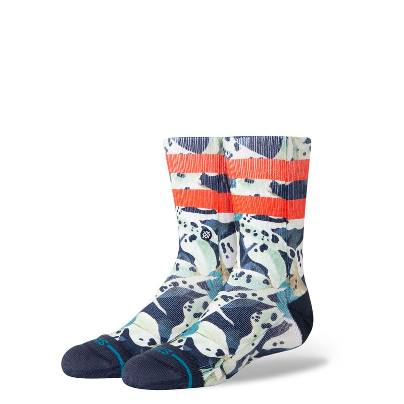 Kids Poly Blend Crew Socks