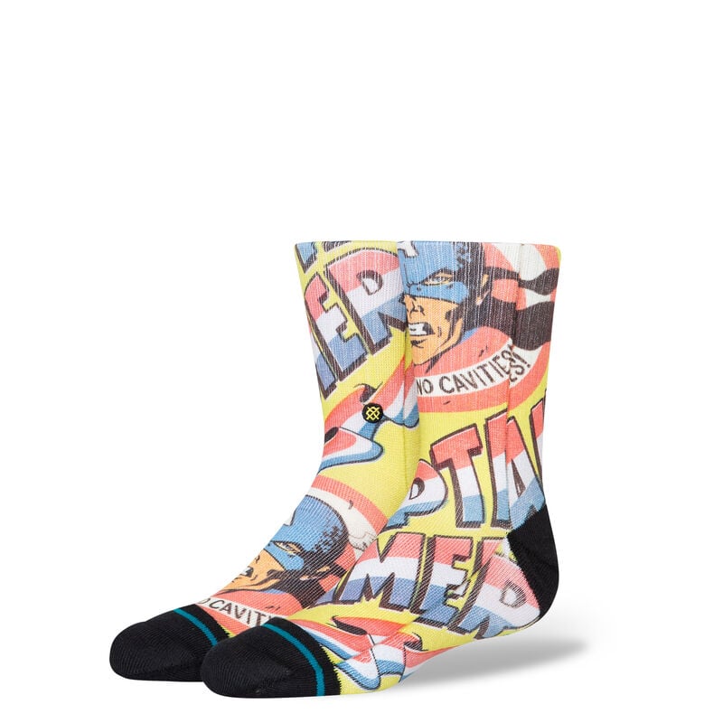 Marvel X Stance Kids Poly Crew Socks