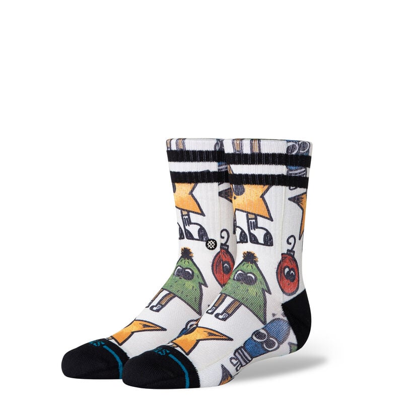 Kids Poly Blend Crew Socks