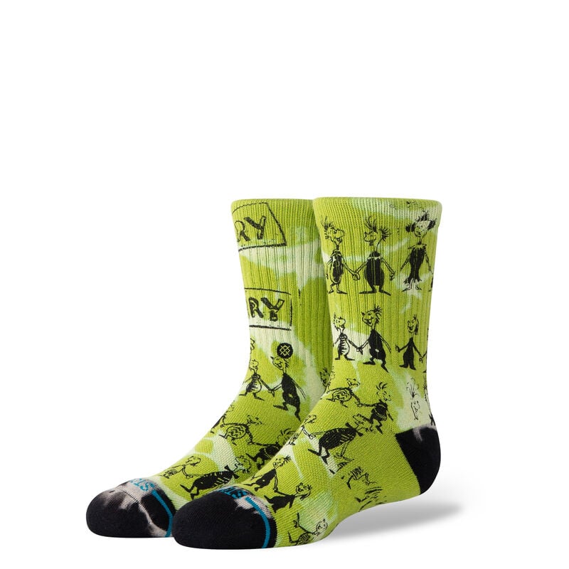 The Grinch X Stance Kids Down In Whovile Crew Socks