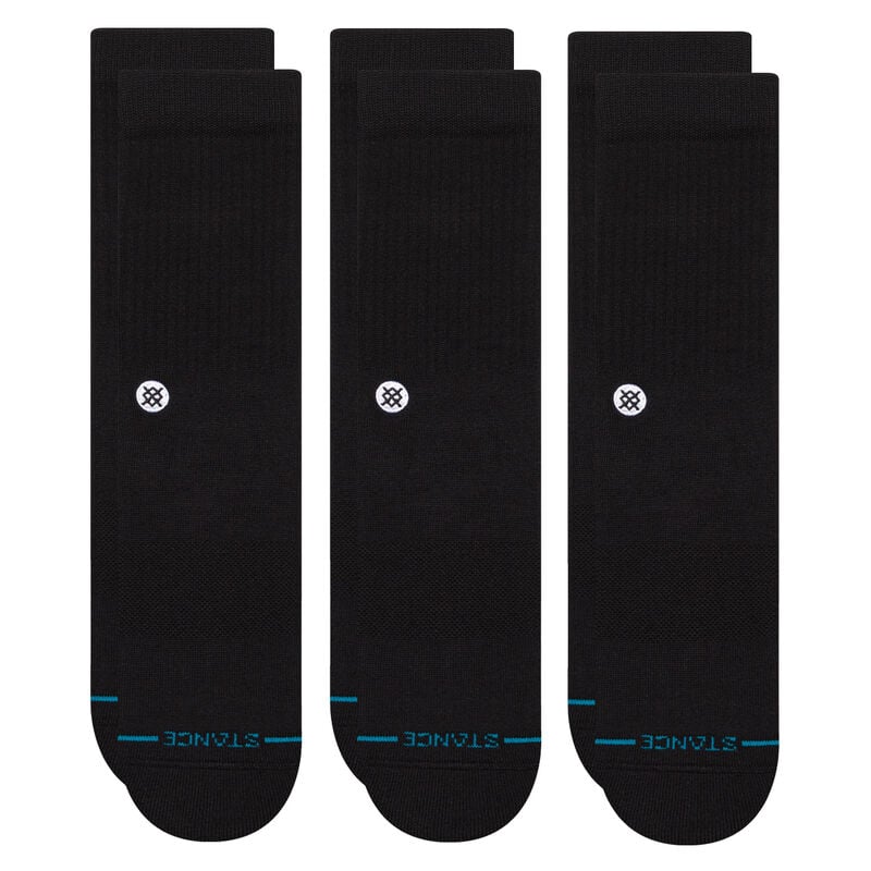 Icon Crew Socks 3 Pack