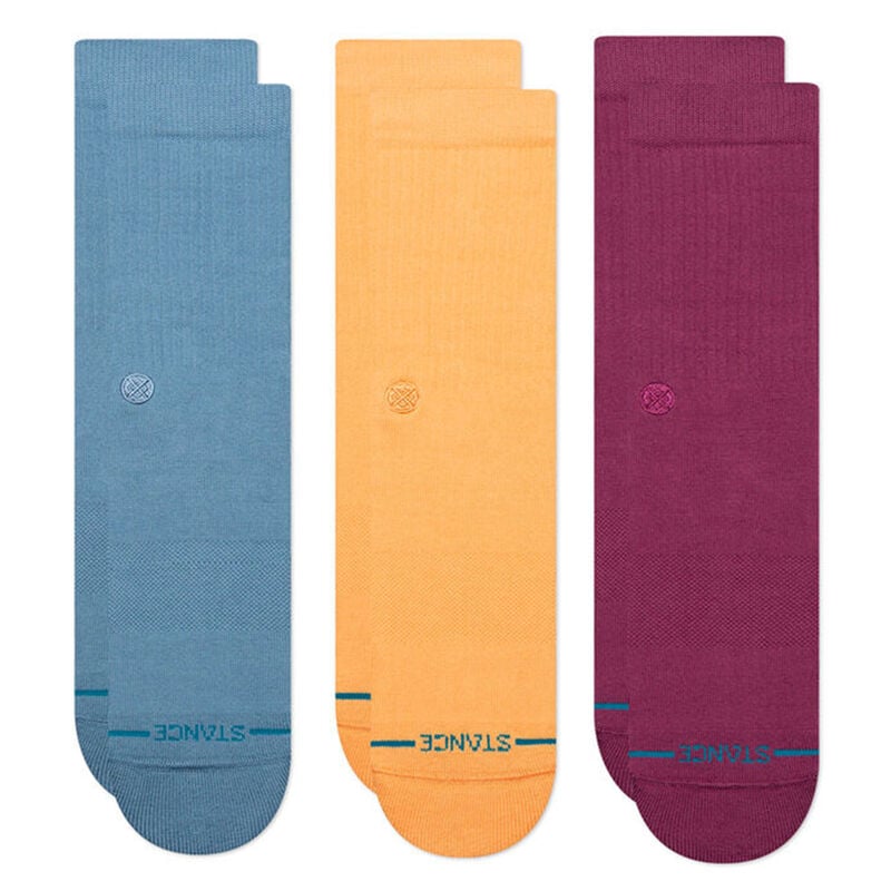 Icon Crew Socks 3 Pack